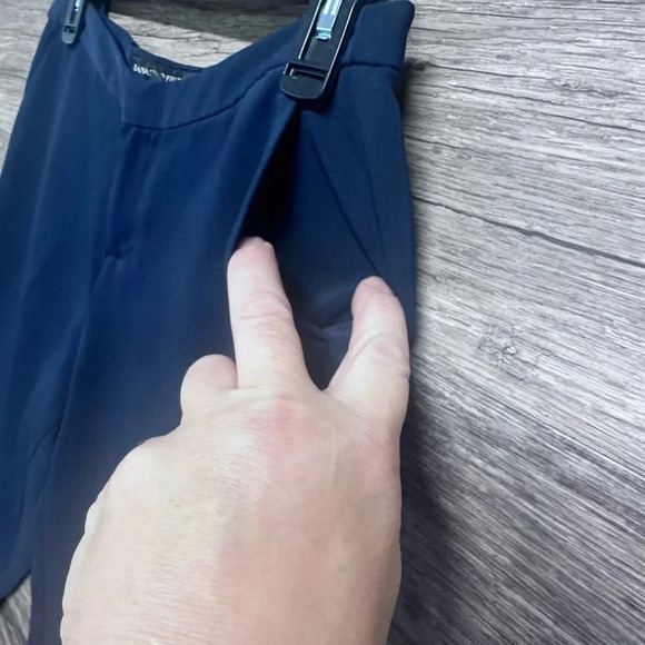 Banana Republic Blue Trousers Dress Pants with Straight Leg Design - Picture 4 of 6